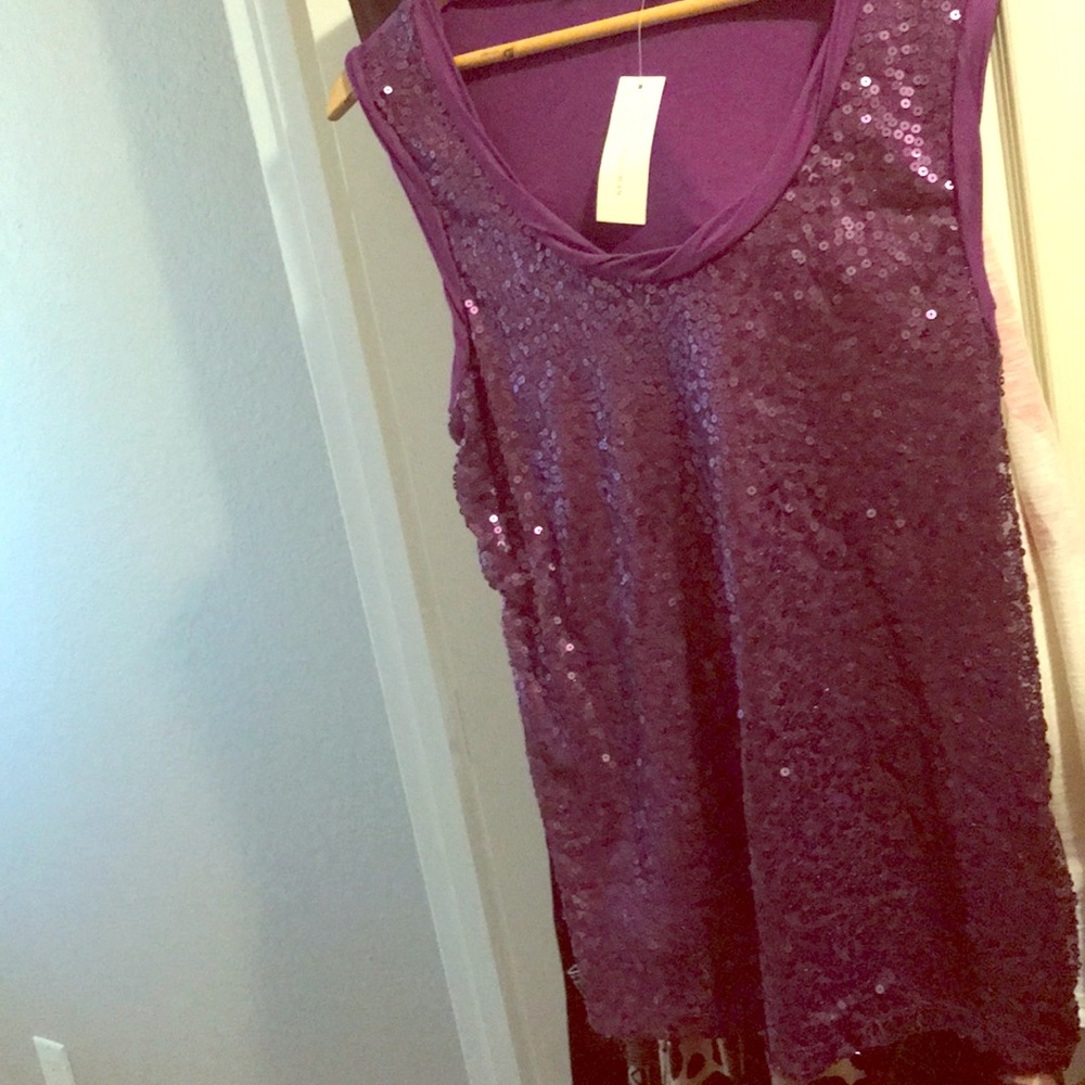 Cute purple top **New with Tags*